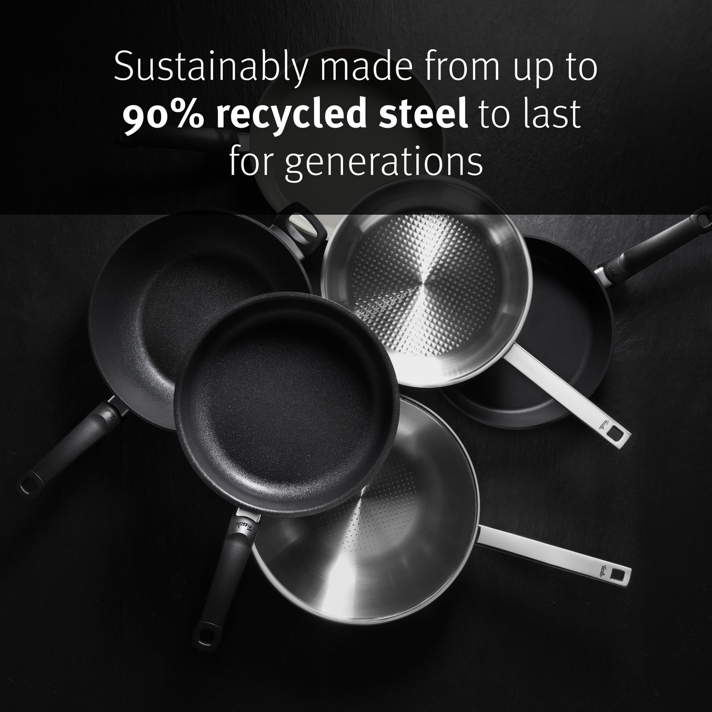Fissler Steelux Pro Stainless Steel Fry Pan, 8"