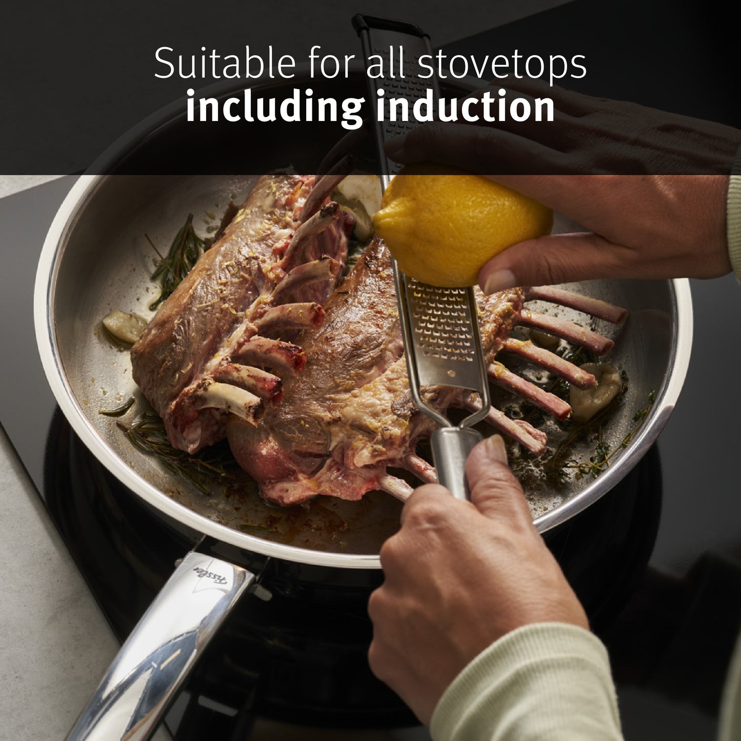 Fissler Steelux Pro Stainless Steel Fry Pan, 11"