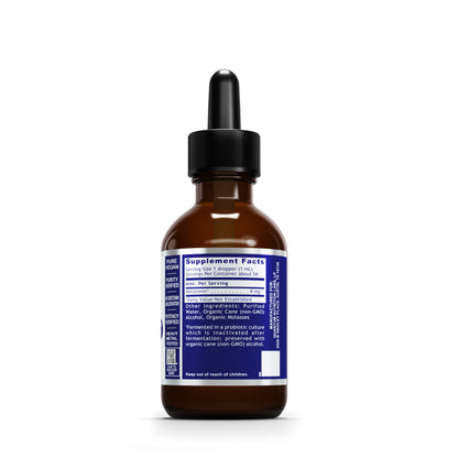 Quantum Melatonin Drops - Probiotic-Fermented Melatonin for Quantum Brain, Sleep, and Immune Support