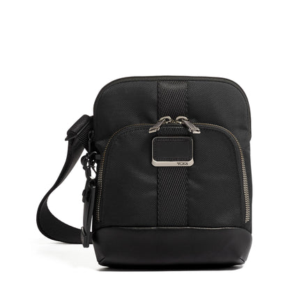 TUMI - Alpha Bravo Barksdale Crossbody Bag - Satchel for Men and Women - Black