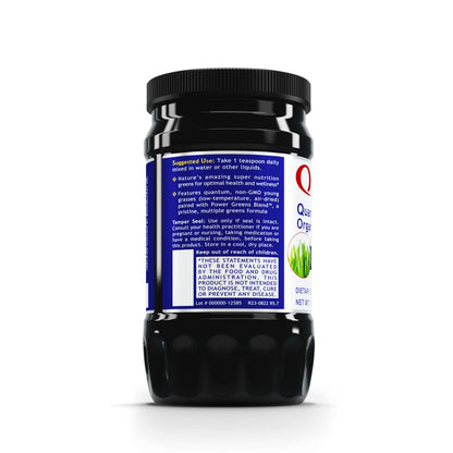 Quantum Greens, 10oz Powder - Super Nutrition Greens Formula with Grass-Plus Blend for Quantum-State Health and Vitality Support