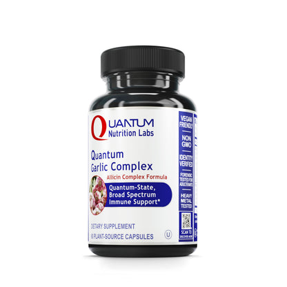 Quantum Garlic Complex - 60 Veg caps - Allicin/Botantical Formula; Quantum-State, Broad Spectrum Immune Support