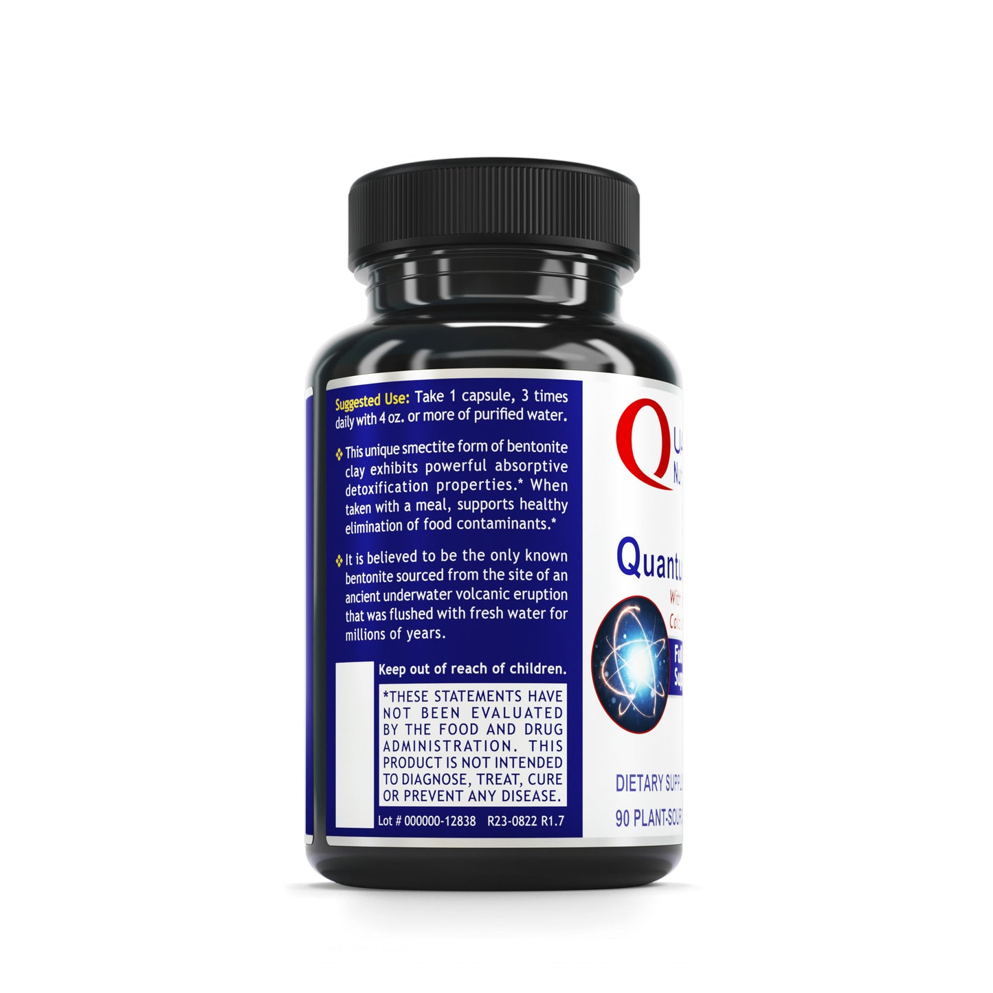 Quantum Detox - Promotes Whole Body Detox Cleanse - Liver and Colon Cleanse Supplement - Vegan, Gluten-Free, Non-GMO - 90 Capsules