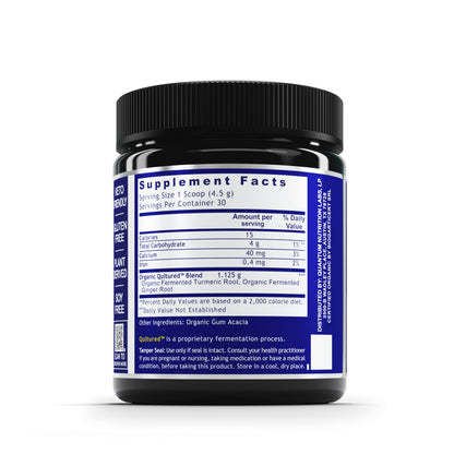 Qultured Turmeric Blend, 4.7 Oz Powder