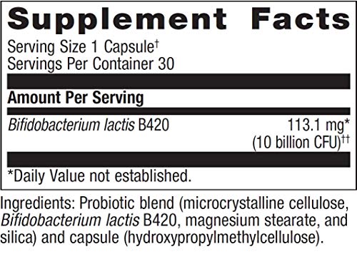 Bariatric Advantage FloraVantage Control Capsules, Targeted Probiotic Supplement for Bariatric Surgery Patients for Healthy Immune Support - 30 Count