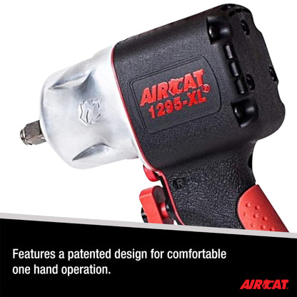 AIRCAT 1295-XL: 1/2" Compact Composite Impact Wrench 1,500 ft-lbs