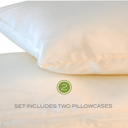 Cariloha Classic Bamboo Pillowcase Set - Enhanced Relaxation and Sleep - Standard - Sage