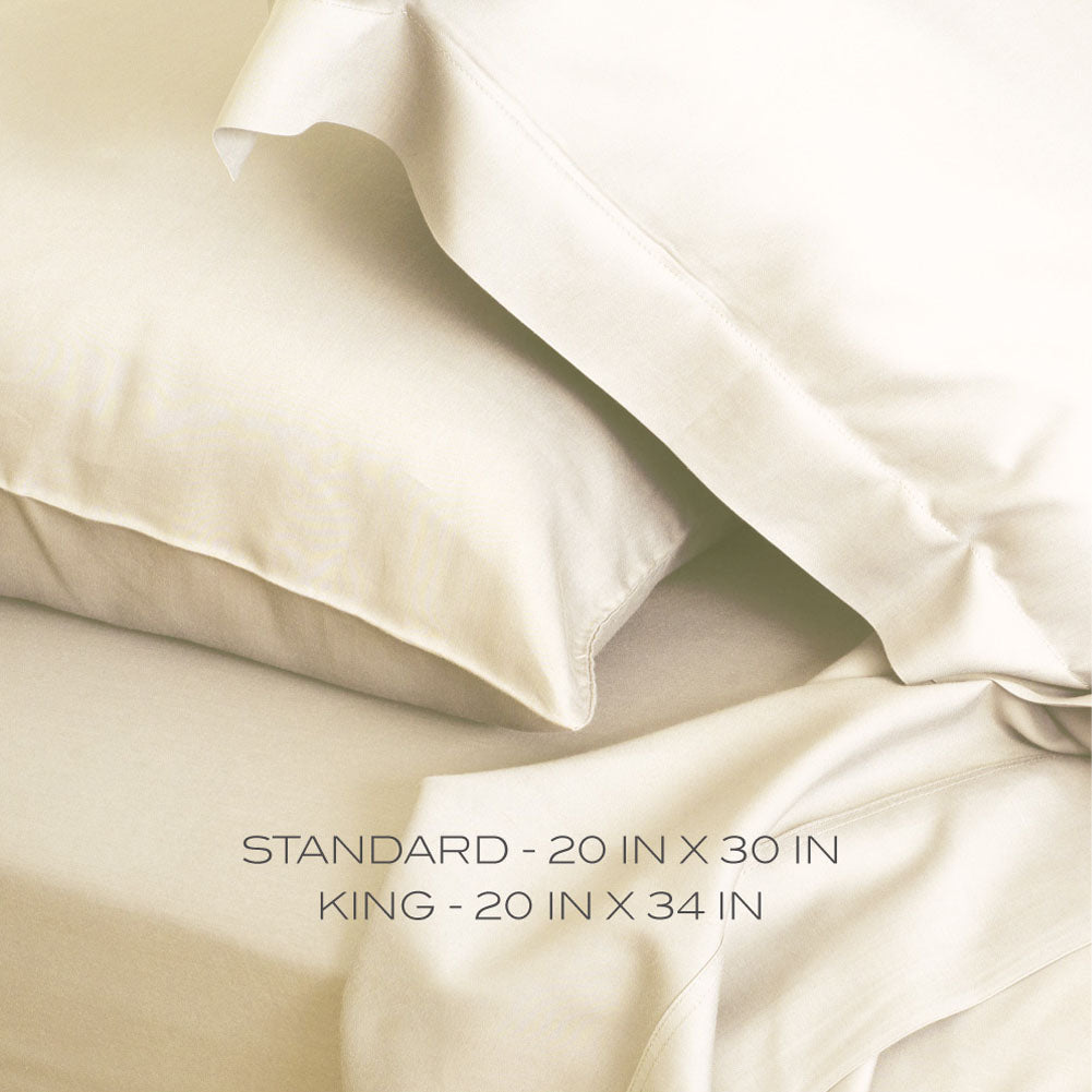 Cariloha Classic Bamboo Pillowcase Set - Enhanced Relaxation and Sleep - Standard - Sage