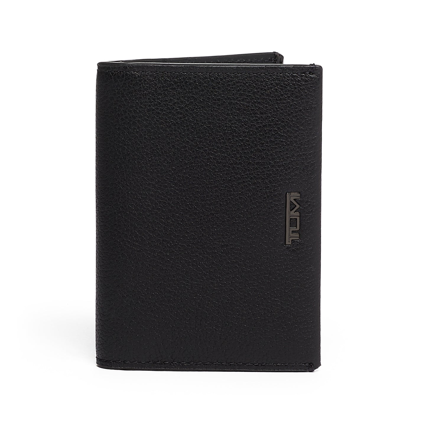 TUMI - Nassau Folding Card Case Wallet for Men - Black Texture