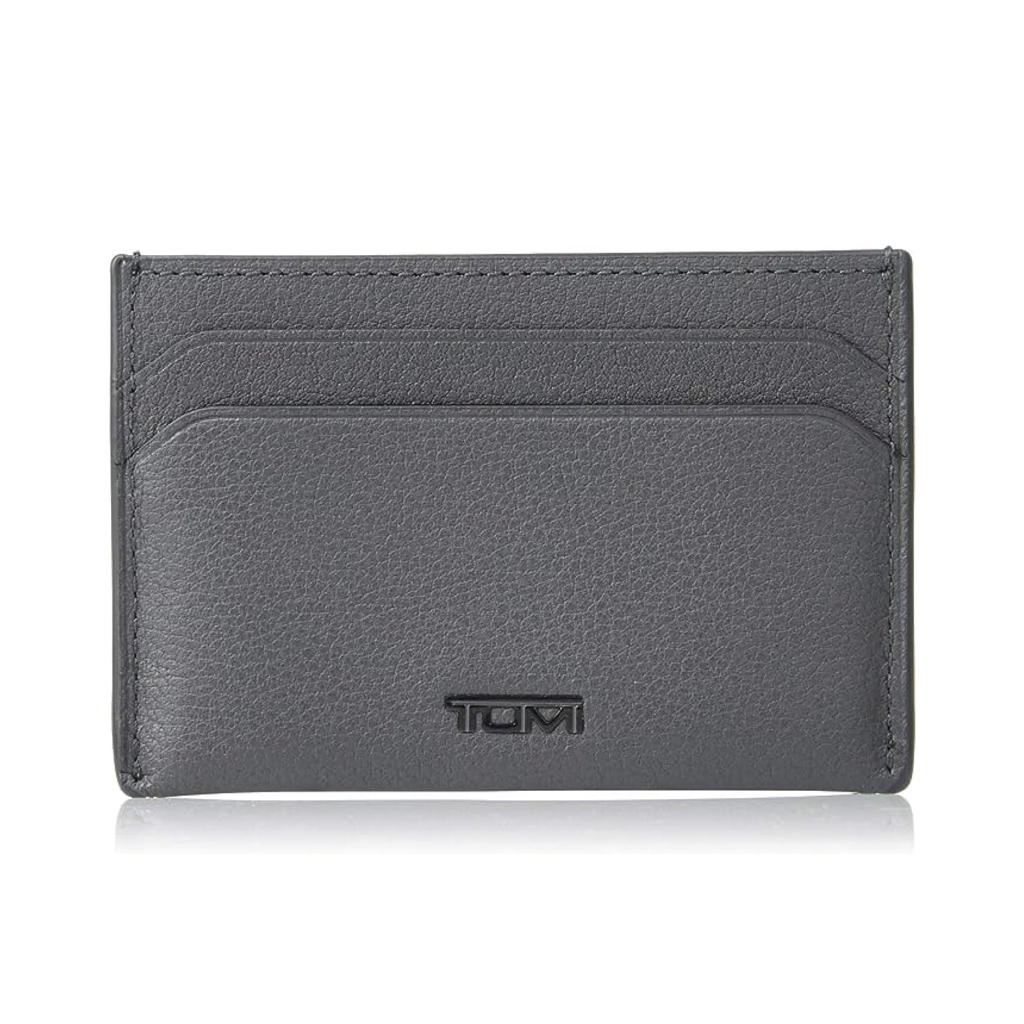 TUMI - Nassau Slim Card Case Wallet for Men - Grey Texture