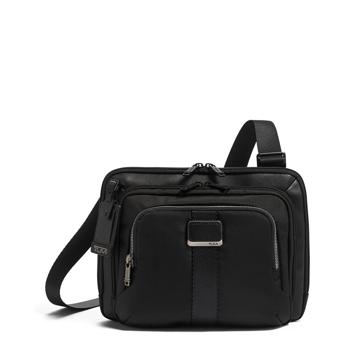 TUMI - Alpha Bravo Jackson Crossbody Bag - Satchel for Men and Women - Black