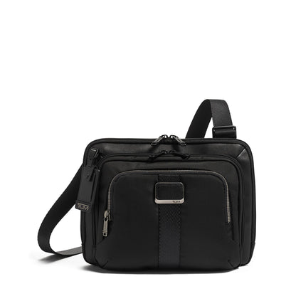 TUMI - Alpha Bravo Jackson Crossbody Bag - Satchel for Men and Women - Black