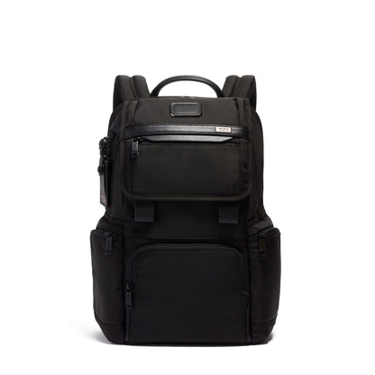 TUMI - Alpha Flap Backpack - 15 Inch Computer Bag for Men and Women - Black