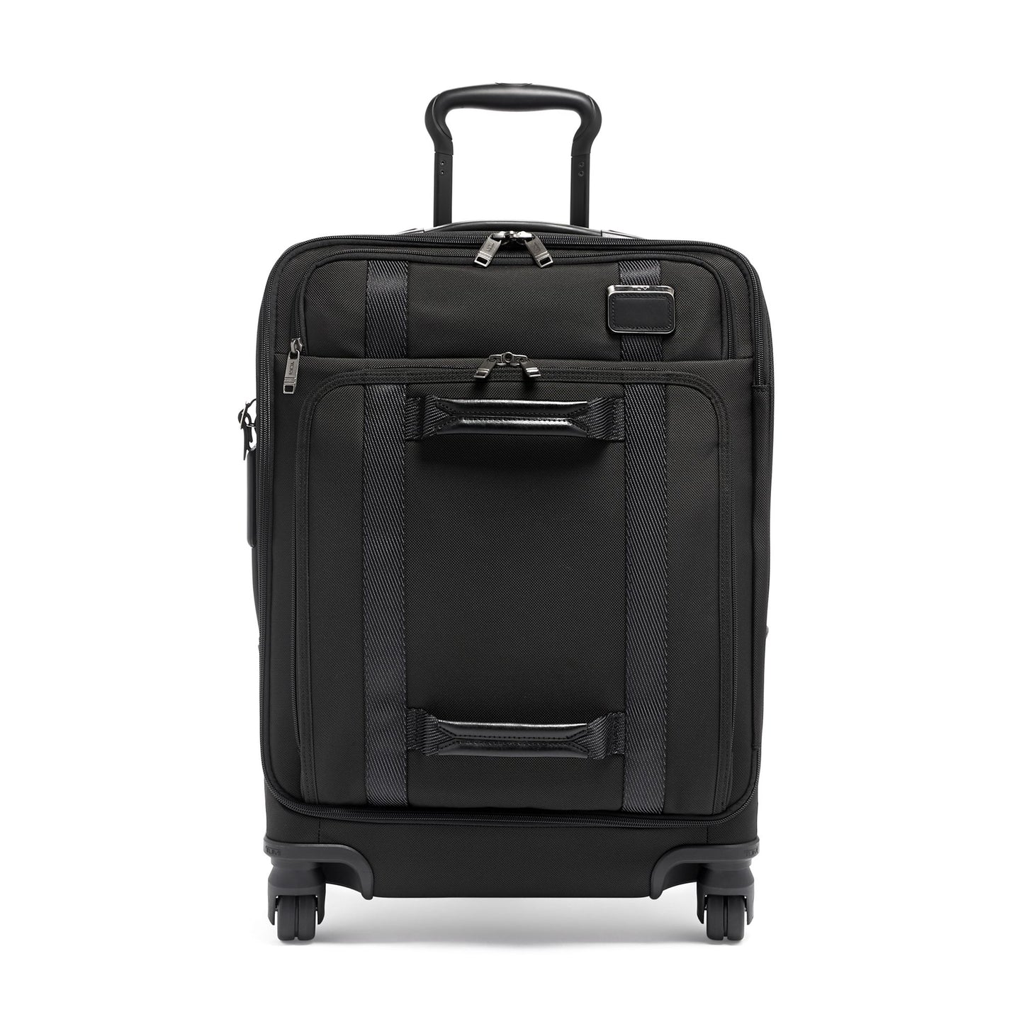 TUMI - Merge Continental Front Lid 4 Wheeled Carry-On Luggage - 22 Inch Rolling Suitcase for Men and Women - Black