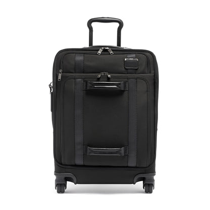 TUMI - Merge Continental Front Lid 4 Wheeled Carry-On Luggage - 22 Inch Rolling Suitcase for Men and Women - Black