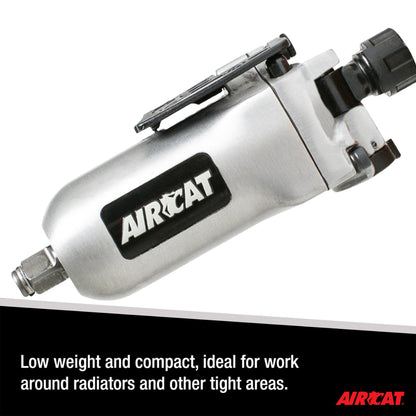 AIRCAT 1320: 3/8-Inch Butterfly Impact Wrench with Built-In Air Inlet 100 ft-lbs