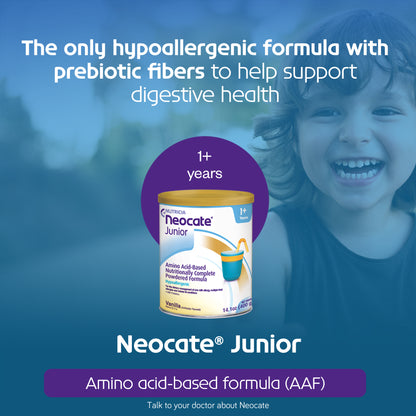 Neocate Junior Amino Acid-Based Formula with Prebiotics - Tropical - 14.1 Oz Can (Case of 4)
