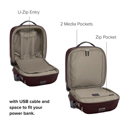 TUMI - Oxford Compact Carry On - Deep Plum