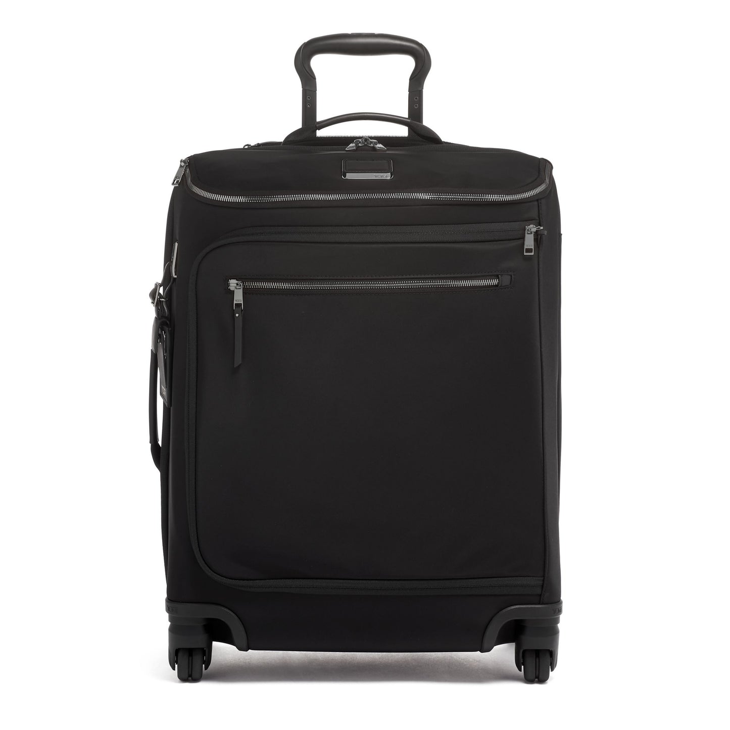 TUMI - Voyageur Leger 4 Wheeled Luggage - Women's Lightweight and Spacious, Sleek Silhouette, Durable Premium Suitcase - Black & Gunmetal