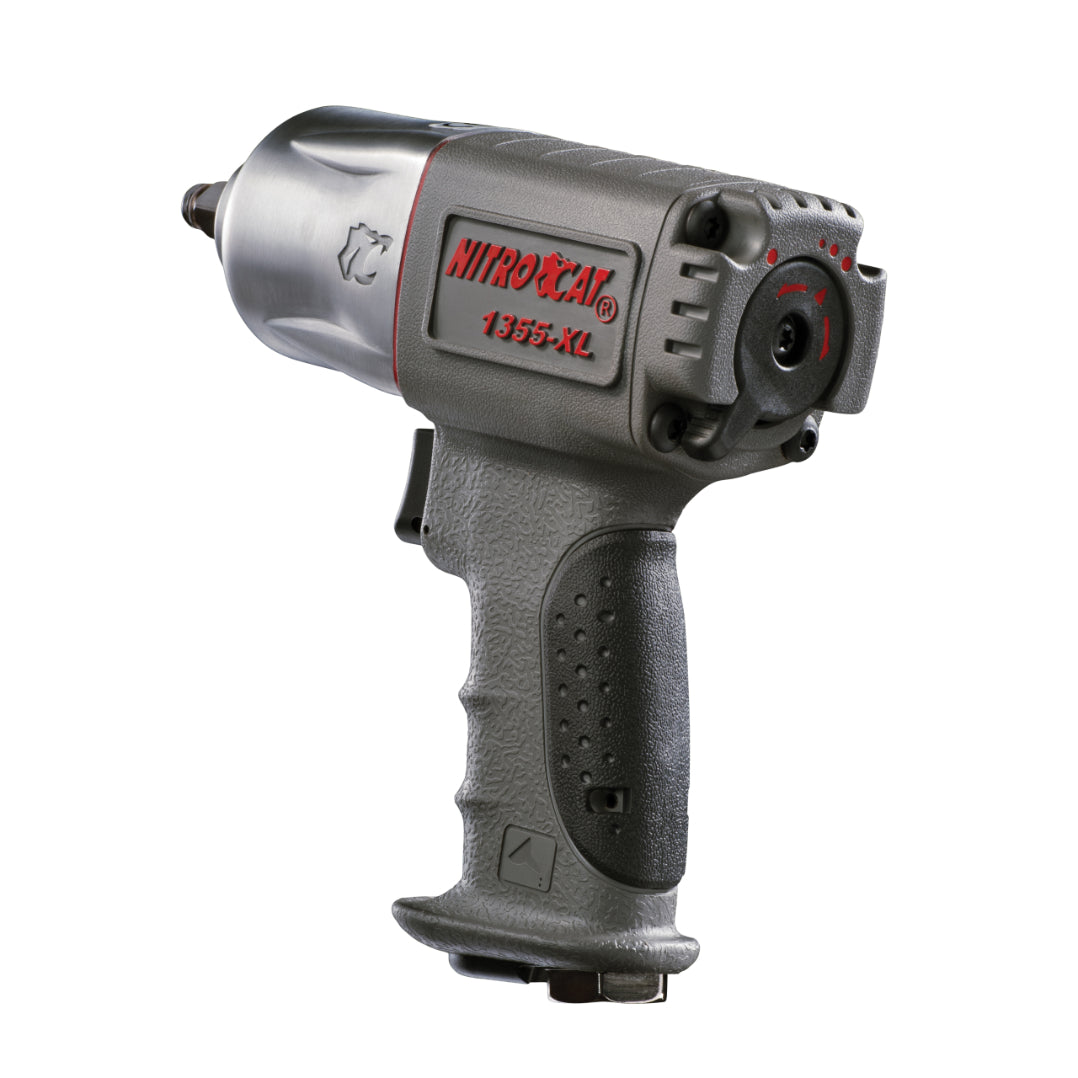 AIRCAT 1355-XL 3/8-Inch Nitrocat Composite Impact Wrench 700 ft-lbs