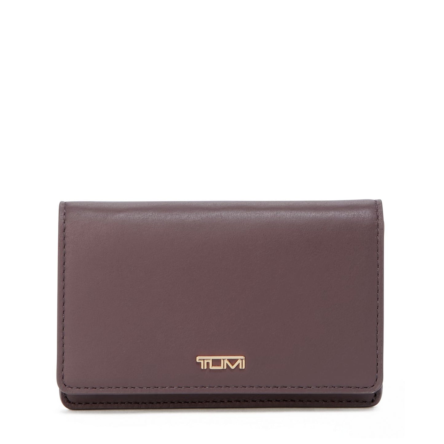 Tumi Belden SLG Small Slim Envelope Wallet Men's Envelope Card Holder, Official Authentic Product, Dark Mauve