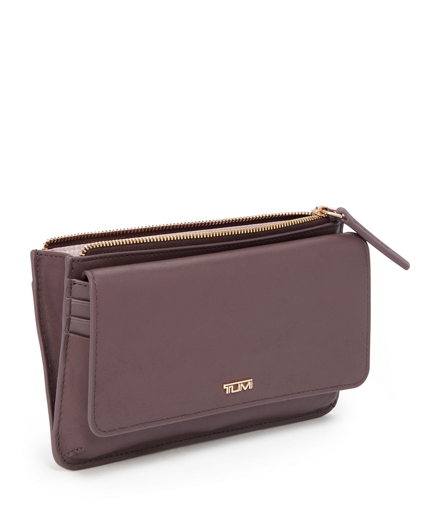 TUMI - Belden SLG Wallet Crossbody - Dark Mauve