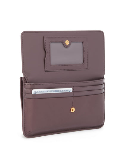 TUMI - Belden SLG Wallet Crossbody - Dark Mauve