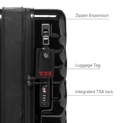 TUMI - 19 Degree Continental Expandable 4 Wheeled Carry-On - Carry-On Bag - Travel Accessories - 21.8" X 15.8" X 9.0" - Black
