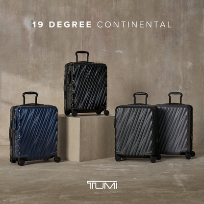 TUMI - 19 Degree Large Expandable Carry-On - 4-Wheeled Carry-On Bag - Travel Accessories - 21.8" X 15.8" X 9.0" - Navy