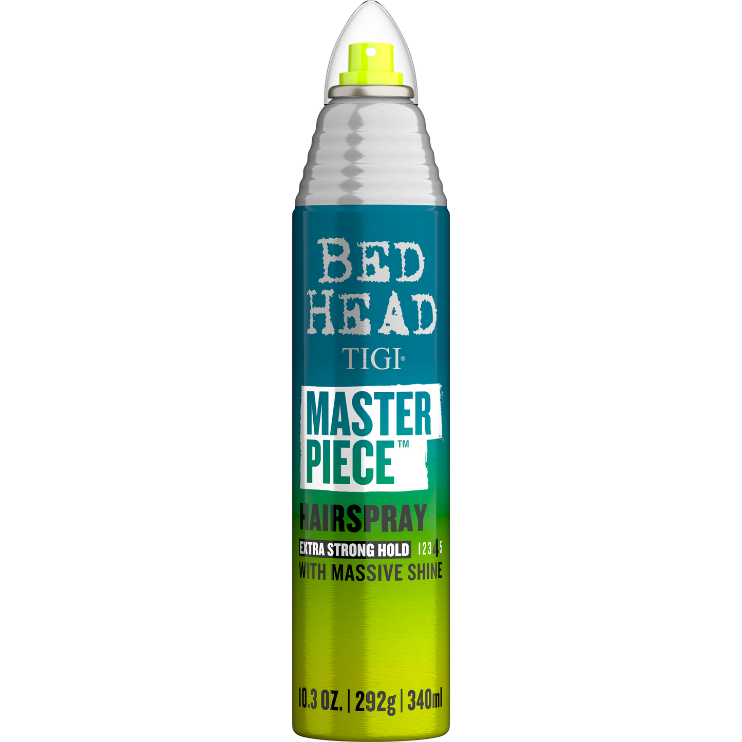 Bed Head by TIGI Masterpiece Shiny Hairspray with Strong Hold 10.3 oz (Pack of 6)