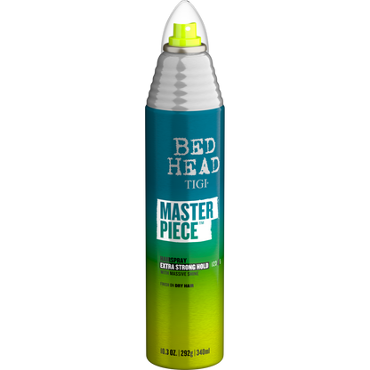 Bed Head by TIGI Masterpiece Shiny Hairspray with Strong Hold 10.3 oz (Pack of 6)