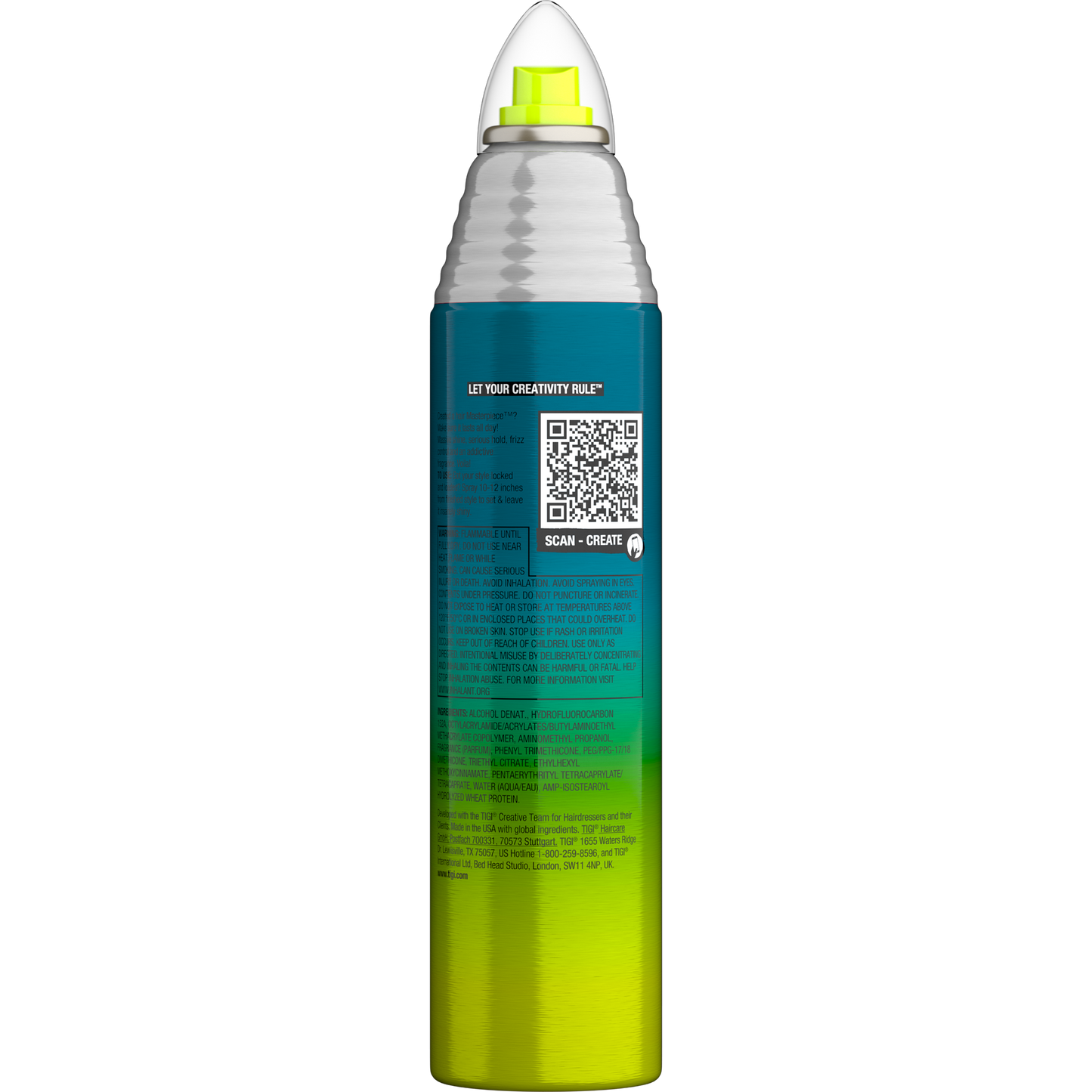 Bed Head by TIGI Masterpiece Shiny Hairspray with Strong Hold 10.3 oz (Pack of 6)