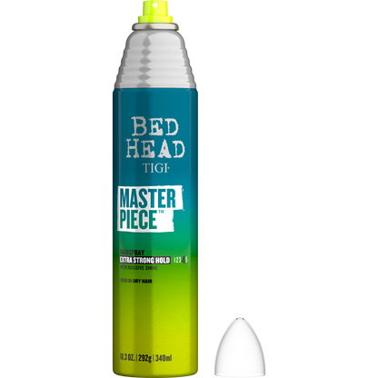 Bed Head by TIGI Masterpiece Shiny Hairspray with Strong Hold 10.3 oz (Pack of 6)