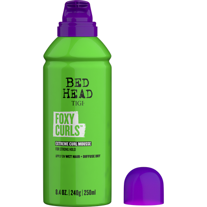 Bed Head by TIGI Foxy Curls Curly Hair Mousse for Strong Hold 8.4 oz (Pack of 2)