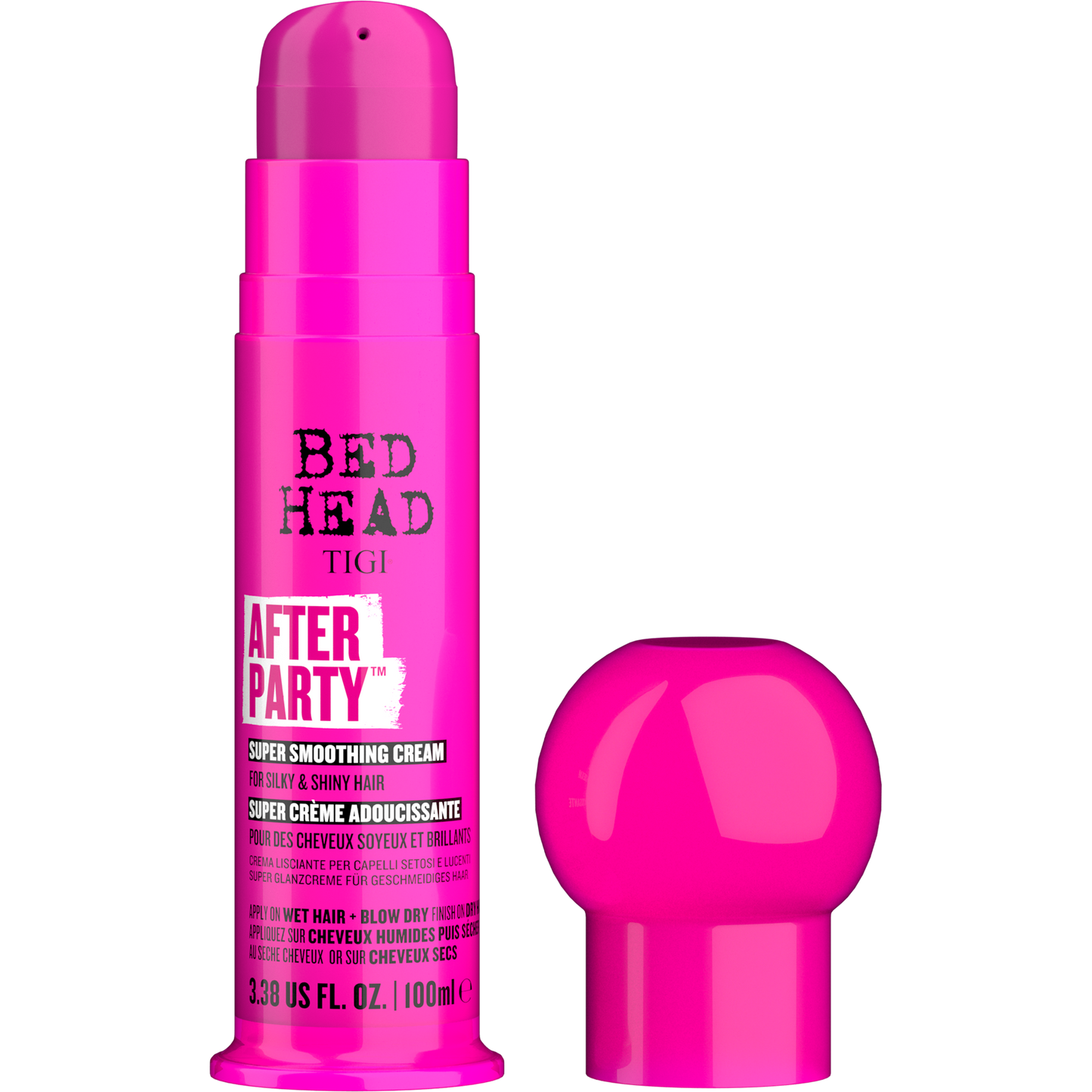 Bed Head by TIGI After Party Smoothing Cream for Silky and Shiny Hair 3.38 fl oz (Pack of 3)