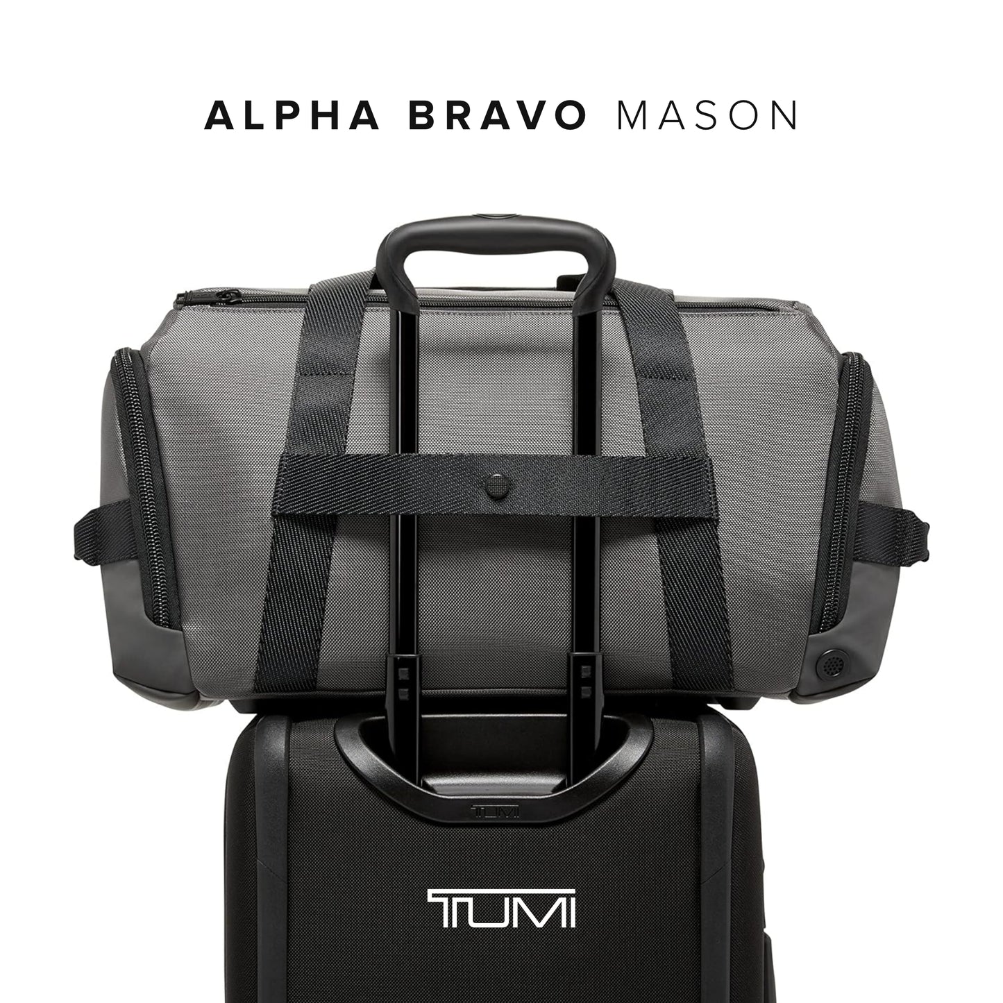 TUMI Alpha Bravo Mason Duffel - Grey/Blue