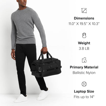 TUMI Alpha Bravo Mason Duffel - Grey/Blue