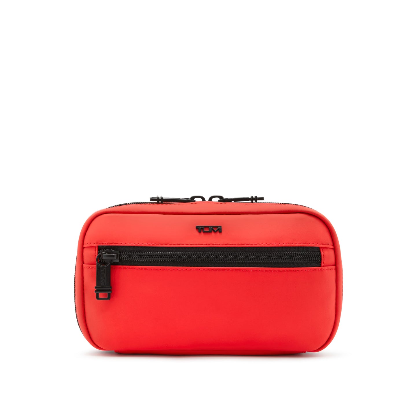 TUMI - Zip-Around Case - Travel Pouch Organizer Bag for Documents, Toiletries, Cosmetics - Accessories Case for Men & Women - Blaze Red
