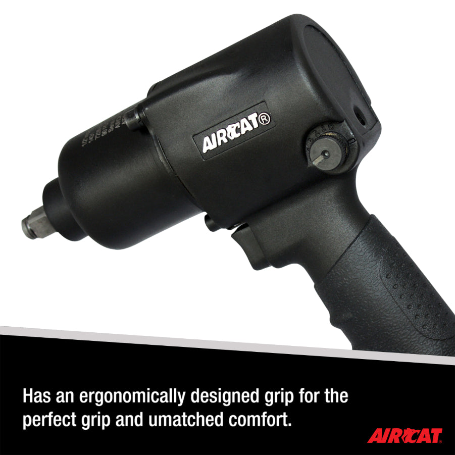 AIRCAT 1431: 1/2-Inch Impact Wrench 1,000 ft-lbs