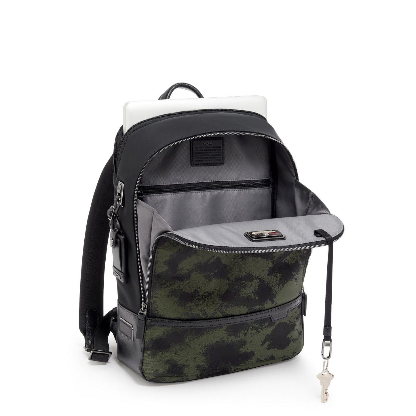 TUMI - Harrison William Backpack - Men's Backpack for Business & Travel - Fits up to 15" Laptop - 15.4" X 11.8" X 4.8" - Camo Jacquard