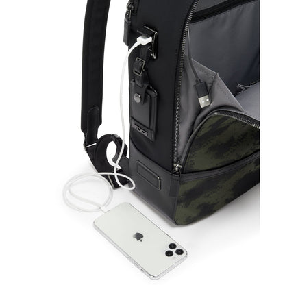 TUMI - Harrison William Backpack - Men's Backpack for Business & Travel - Fits up to 15" Laptop - 15.4" X 11.8" X 4.8" - Camo Jacquard