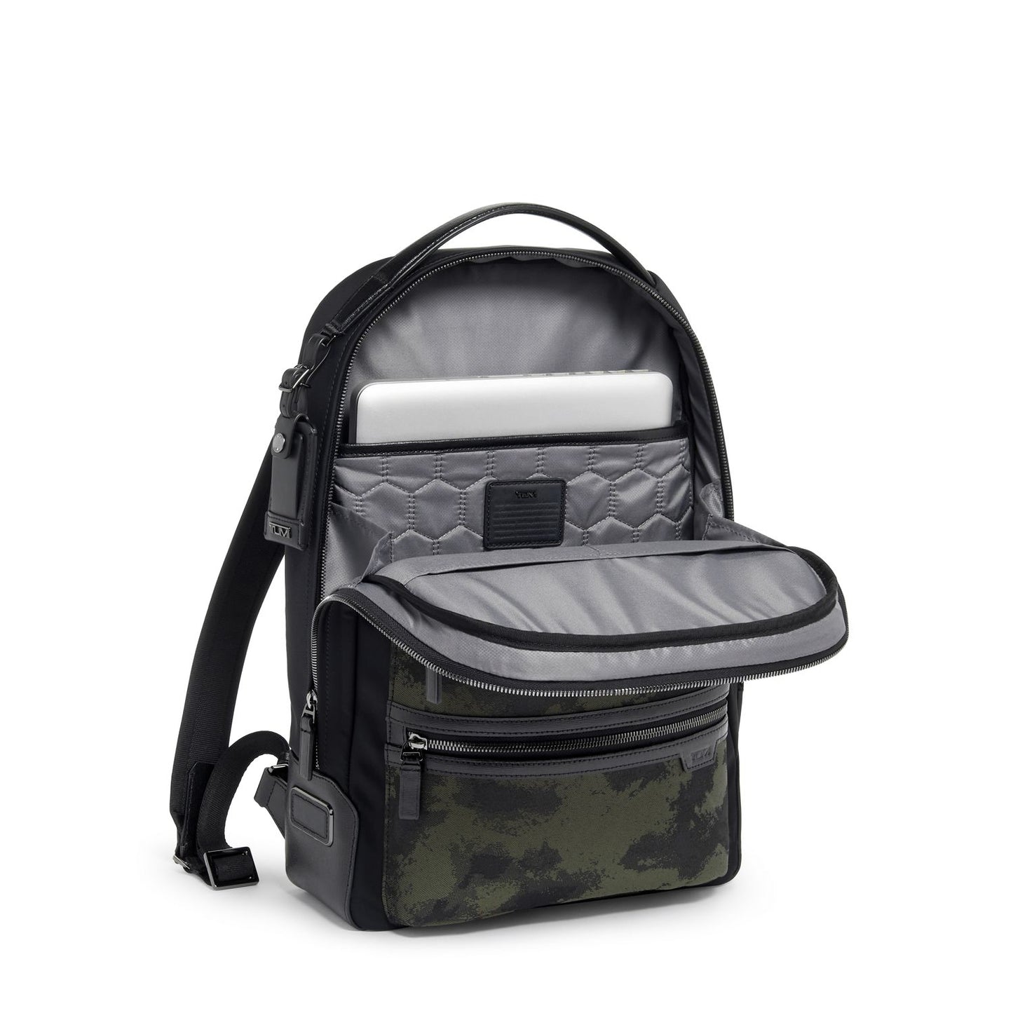 TUMI - Harrison Bradner Backpack - Men's Laptop Bag for Business & Travel - Fits up to 14" Screen - 16.5" X 11.5" X 3.5" - Camo Jacquard