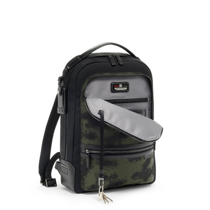 TUMI - Harrison Bradner Backpack - Men's Laptop Bag for Business & Travel - Fits up to 14" Screen - 16.5" X 11.5" X 3.5" - Camo Jacquard