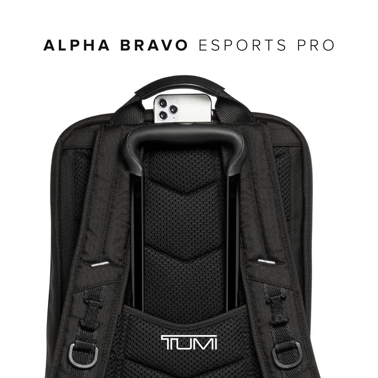 TUMI - Alpha Bravo Esports Pro 17" Backpack - Expandable Travel and Commute Gaming and Tech Bag - Fits up to 17" Laptop - Black