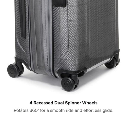 TUMI - Tegra-Lite International Expandable 4 Wheeled Carry-On - Carry On Luggage with Spinner Wheels & TSA Luggage Lock - T-Graphite