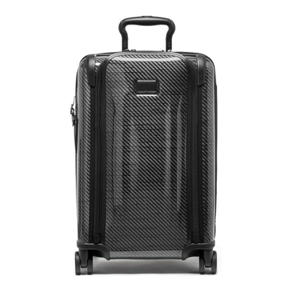 TUMI - Tegra-Lite 4 Wheel Luggage - Highly Durable Suitcase, Flexible Shell, Sleek and Lightweight Men's and Women's Expandable Rolling Bag - Front Pocket Expandable Carry On, Black Graphite