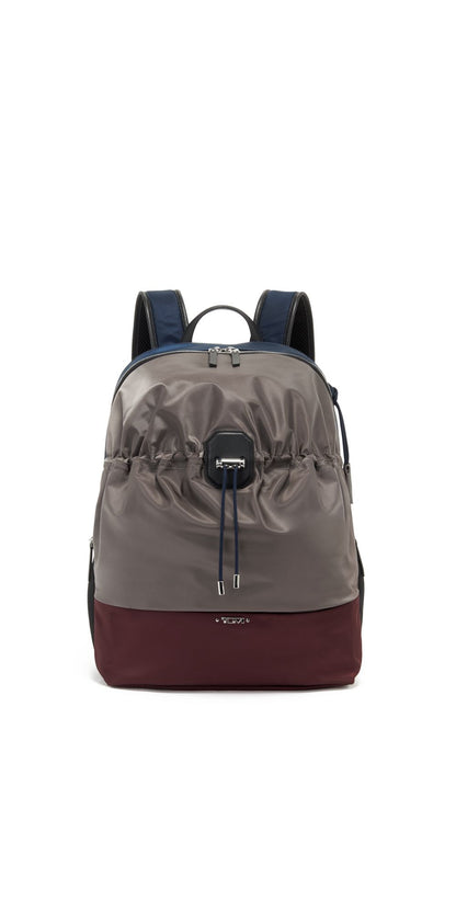 TUMI - Lorain Backpack - Zinc/Navy/Beetroot