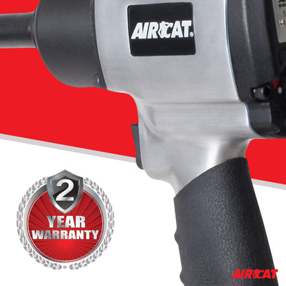 AIRCAT 1450-2: 1/2-Inch Impact Wrench with 2-Inch Extended Anvil 1,000 ft-lbs