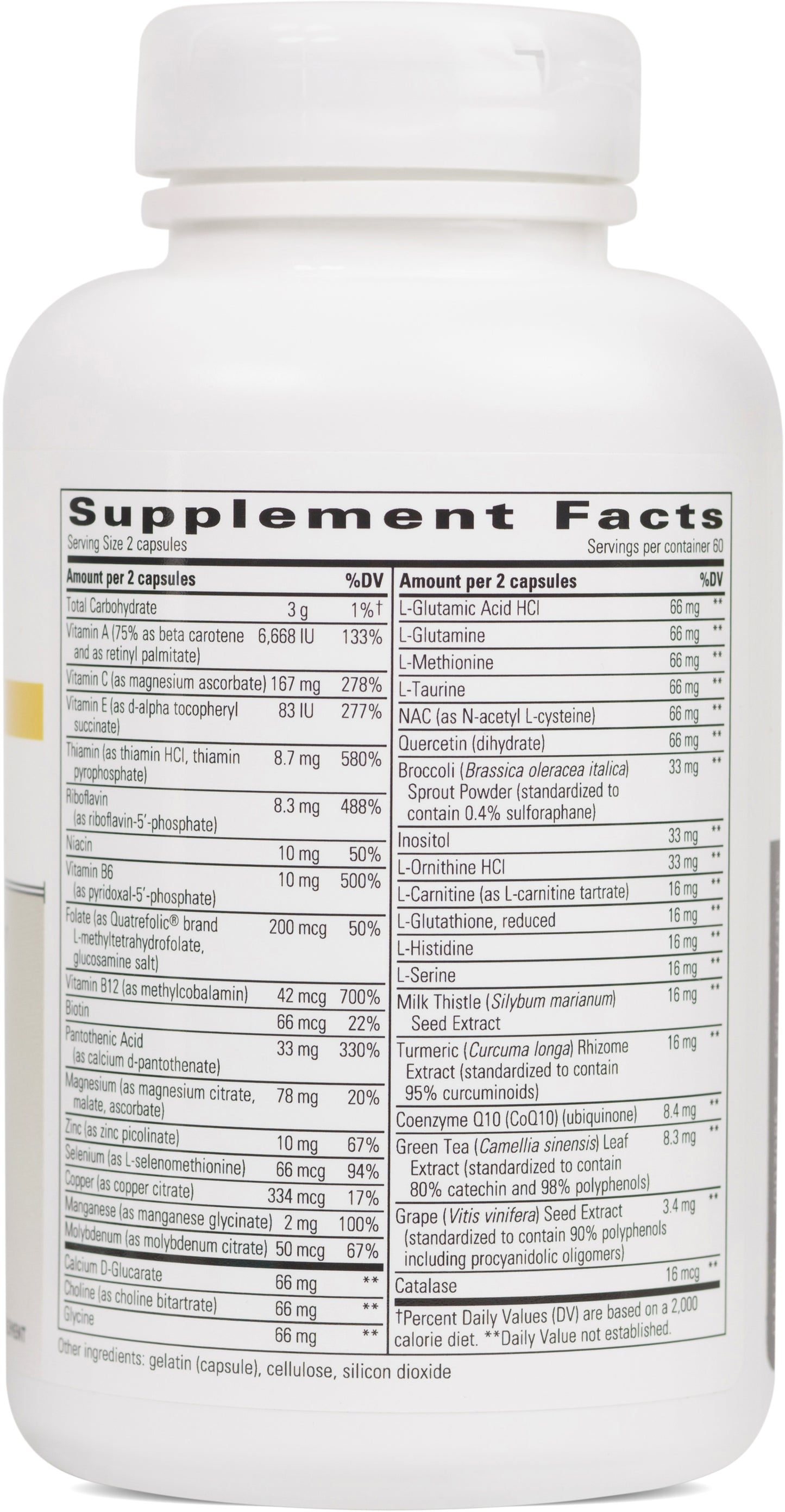 Integrative Therapeutics - Detoxication Factors - Phase I and II Detoxication Support - 120 Capsules