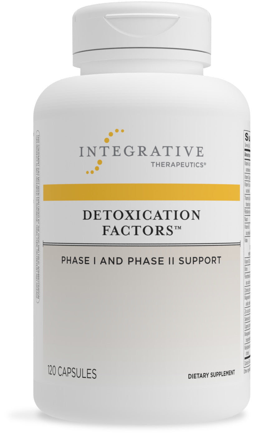 Integrative Therapeutics - Detoxication Factors - Phase I and II Detoxication Support - 120 Capsules